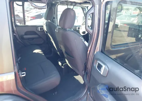 2020 Jeep Wrangler Unlimited Sahara from USA, damaged, VIN 1C4HJXEN8LW204530